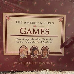American Girl Games Set - sealed never opened